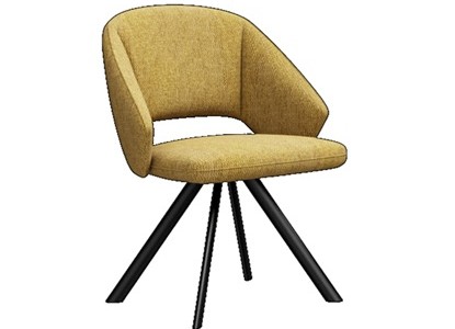 Chaise Anemone Pieds fer