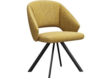 Chaise Anemone Pieds fer