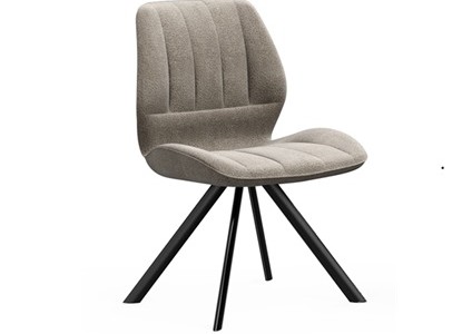 Chaise IRIS FIXE pieds fer
