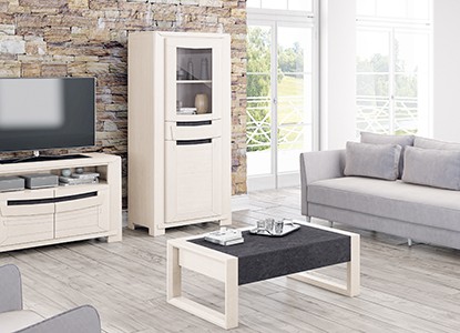 Meuble TV, Colonne 2 portes