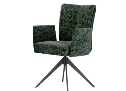 Fauteuil RHODES Pieds Fer AUTO-RETOUR 360°