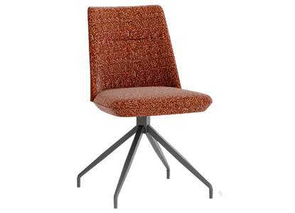 CHAISE SANTORINI PIED FER AUTO-RETOUR 180°