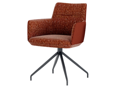 Fauteuil SANTORINI Pieds Fer AUTO-RETOUR 180°
